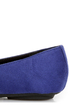 City Classified Gloria Electric Blue Studded Cap-Toe Flats