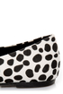 City Classified Kodey Beige and Black Dalmatian Pointed Flats