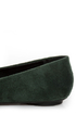 City Classified Quant Green Medallion Ballet Flats