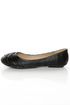 City Classified Rastus Black Ballet Flats
