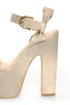 C Label Christian 8 Beige Super Platform Sandals