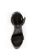 C Label Christian 8 Black Super Platform Sandals