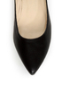 C Label Hudson 11 Black and Tawny Snake Two Tone Pointed Flats