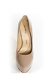 Chinese Laundry Perfect Ten Patent Nude Pointed Platform Heels