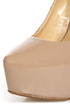 Chinese Laundry Perfect Ten Patent Nude Pointed Platform Heels