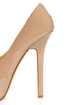 Chinese Laundry Perfect Ten Patent Nude Pointed Platform Heels