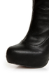 C Label Peyton 8A Black Back-Laced High Heel OTK Boots