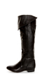 Chinese Laundry South Bay Black Leather Over-The-Knee Boots