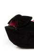 Dollhouse Flaunt Black Peep Toe Platform Pumps