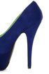 Dollhouse Kammy Blue Super Platform Heels