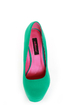 Dollhouse Kammy Sea Green Super Platform Heels