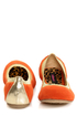Dollhouse Mystical Orange and Gold Ballet Flats