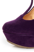 Dollhouse Trip Purple T-Strap Platform Wedges