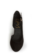 Envy Iris Black Suede D\'Orsay Wedges