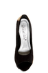 Toi et Moi Nandi 05 Black Suede Studded Platform Pumps