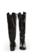Fahrenheit Rooney 3 Black Knee High Riding Boots