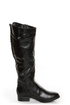 Fahrenheit Rooney 3 Black Knee High Riding Boots