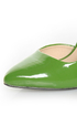 Fahrenheit Zara 01 Green Patent Pointed D\\\'Orsay Pumps