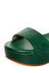 Gee'WaWa Daisy Green Flatform Platform Sandals