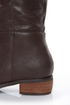 GC Shoes Kim Brown Lace-Up Back OTK Riding Boots