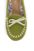 GoMax Twitter 01 Green Moccasin Flats