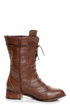 Break 3 Brown Brogue Lace-Up Oxford Boots