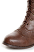 Break 3 Brown Brogue Lace-Up Oxford Boots