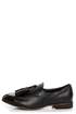 Oxy 4 Black Slip-On Tassel Loafers