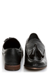 Oxy 4 Black Slip-On Tassel Loafers
