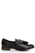 Oxy 4 Black Slip-On Tassel Loafers