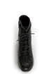 Pisa 25 Black Kiltie Lace-Up Ankle Boots