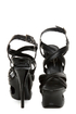 Jessica Simpson Andy Black Strappy Cutout Platform Pumps