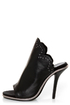 Kelsi Dagger Candor Black Leather Studded Slide Heels