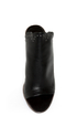 Kelsi Dagger Candor Black Leather Studded Slide Heels