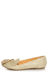 Messina 12 Beige Textured Tassel Smoking Slipper Flats