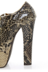 Luichiny Fass In Ate Snake Platform Oxford Heels