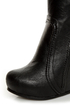 Luichiny Top That Black Fringe Wedge Boots
