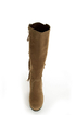 Luichiny Top That Tan Fringe Wedge Boots