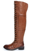 Luichiny True Fit Cognac Brown Leather Belts Galore OTK Boots