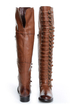 Luichiny True Fit Cognac Brown Leather Belts Galore OTK Boots