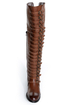 Luichiny True Fit Cognac Brown Leather Belts Galore OTK Boots
