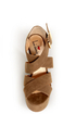 Luichiny Van Buren Camel Super Platform Heels