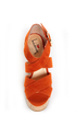 Luichiny Van Buren Orange Cork Super Platform Heels