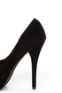 My Delicious Jones Black Suede Platform Pumps