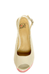 My Delicious Loco Ice Multi Slingback Platform Wedges