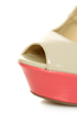 My Delicious Loco Ice Multi Slingback Platform Wedges