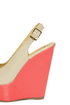 My Delicious Loco Ice Multi Slingback Platform Wedges