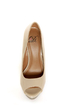 My Delicious Rainer Bone Multi Color Block Platform Heels
