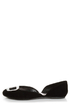 Kierra 2 Black Buckle D\\\'Orsay Flats