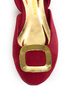 Kierra 2 Red Buckle D\\\'Orsay Flats